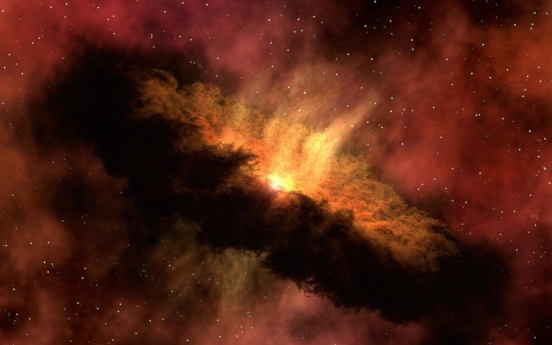 Galactic Drapery